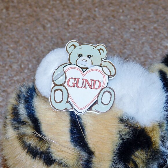 Vintage 1982 GUND 9" Tamba the Tiger Cub Plush Animal Brand New with Tags NWT - Picture 7 of 11